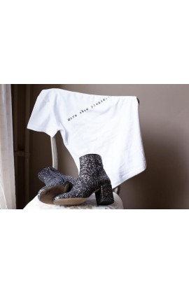 Dames - Wine shirt wit
